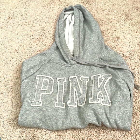 PINK hooded sweatshirt - Picture 1 of 5